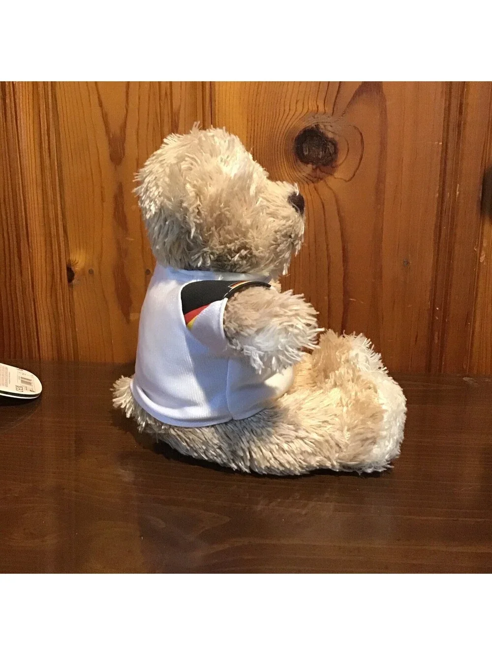 DFB Germany Soccer Teddy Bear Plush Trade Con GmbH Bremen White Jersey Fan Toy